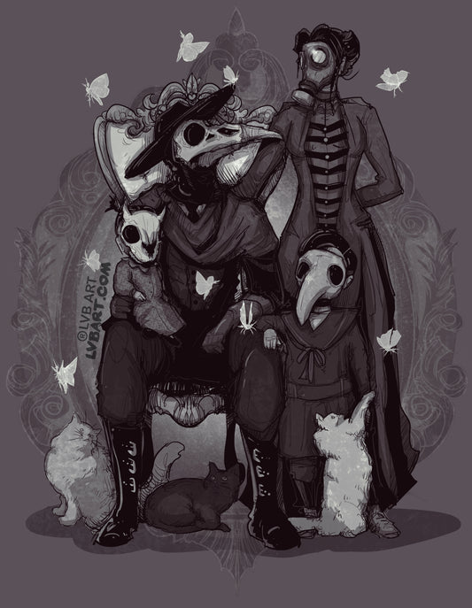 Nocturnal X Family Portrait Fine Art Print