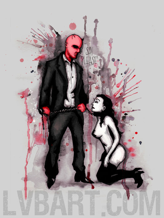 Say Please Fine Art Print