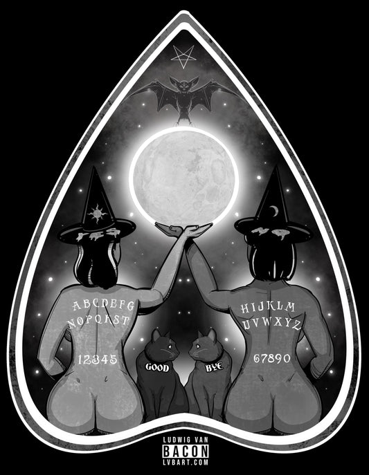 Spirit Board Twins Fine Art Print