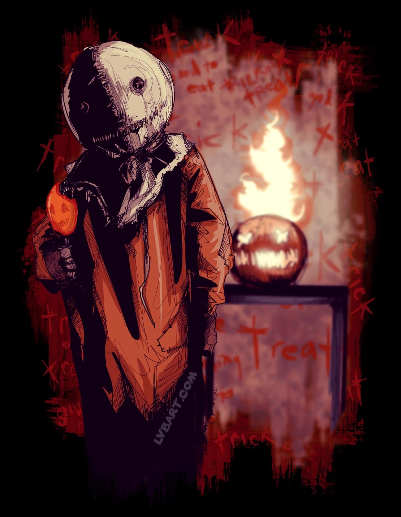 Trick R Treat Fine Art Print