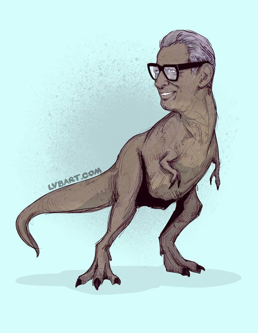 Tyrannosaurus Jeff Fine Art Print