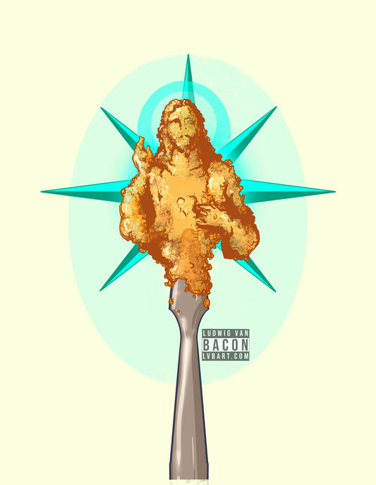 He Is Resin Fine Art Print