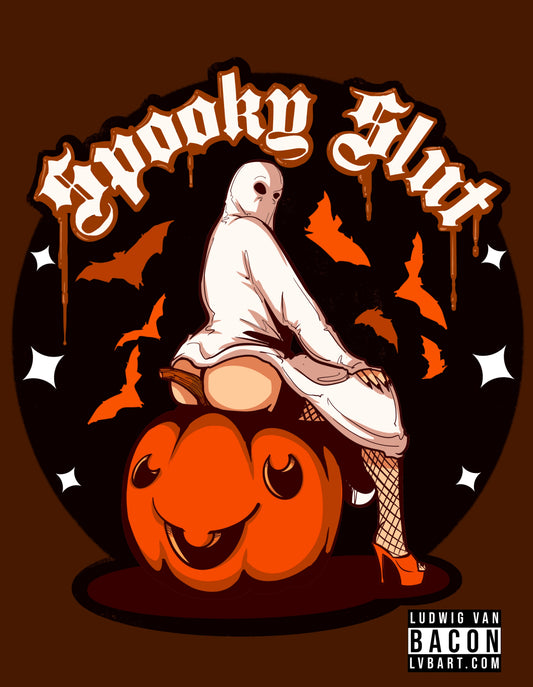 Spooky Slut Fine Art Print