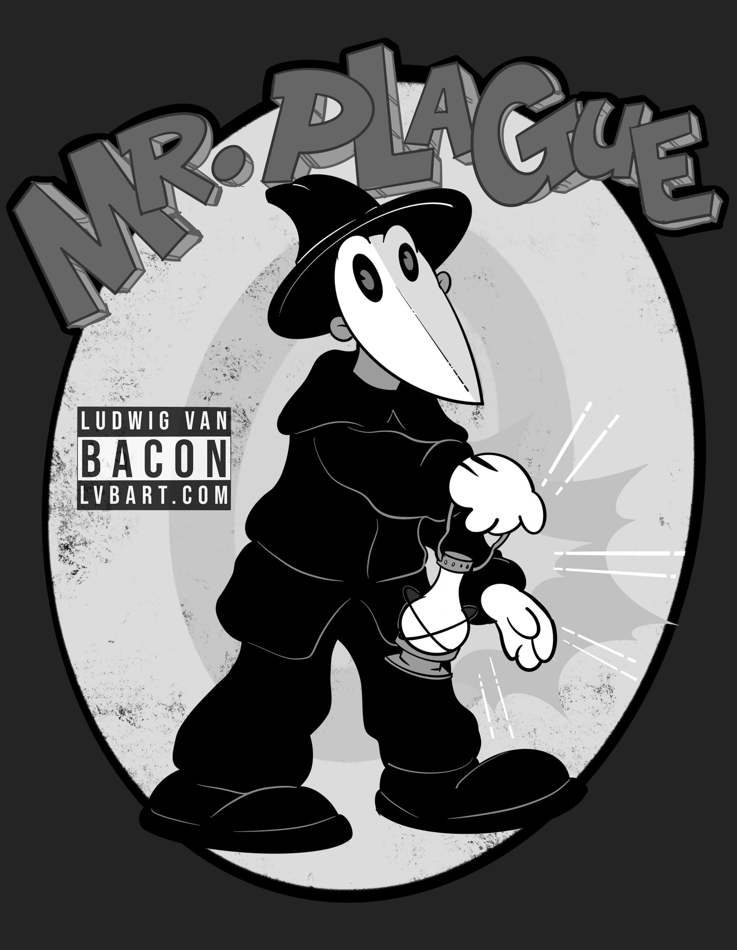 Mr. Plague Fine Art Print