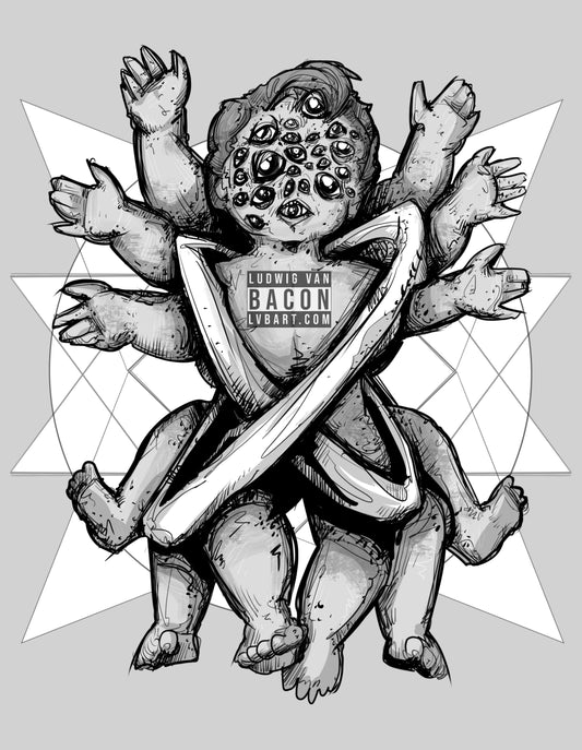Biblically Accurate Baby Jesus Fine Art Print