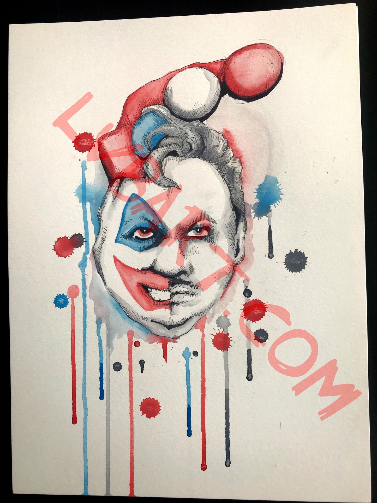 Gacy 11x15 ORIGINAL Artwork