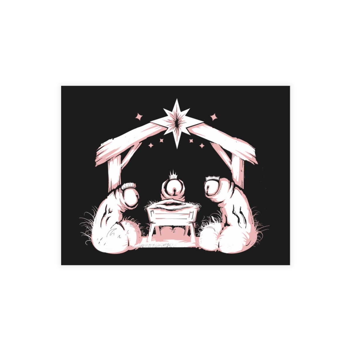 Three Wise Members Greeting Card Bundles (10, 30, 50 pcs)