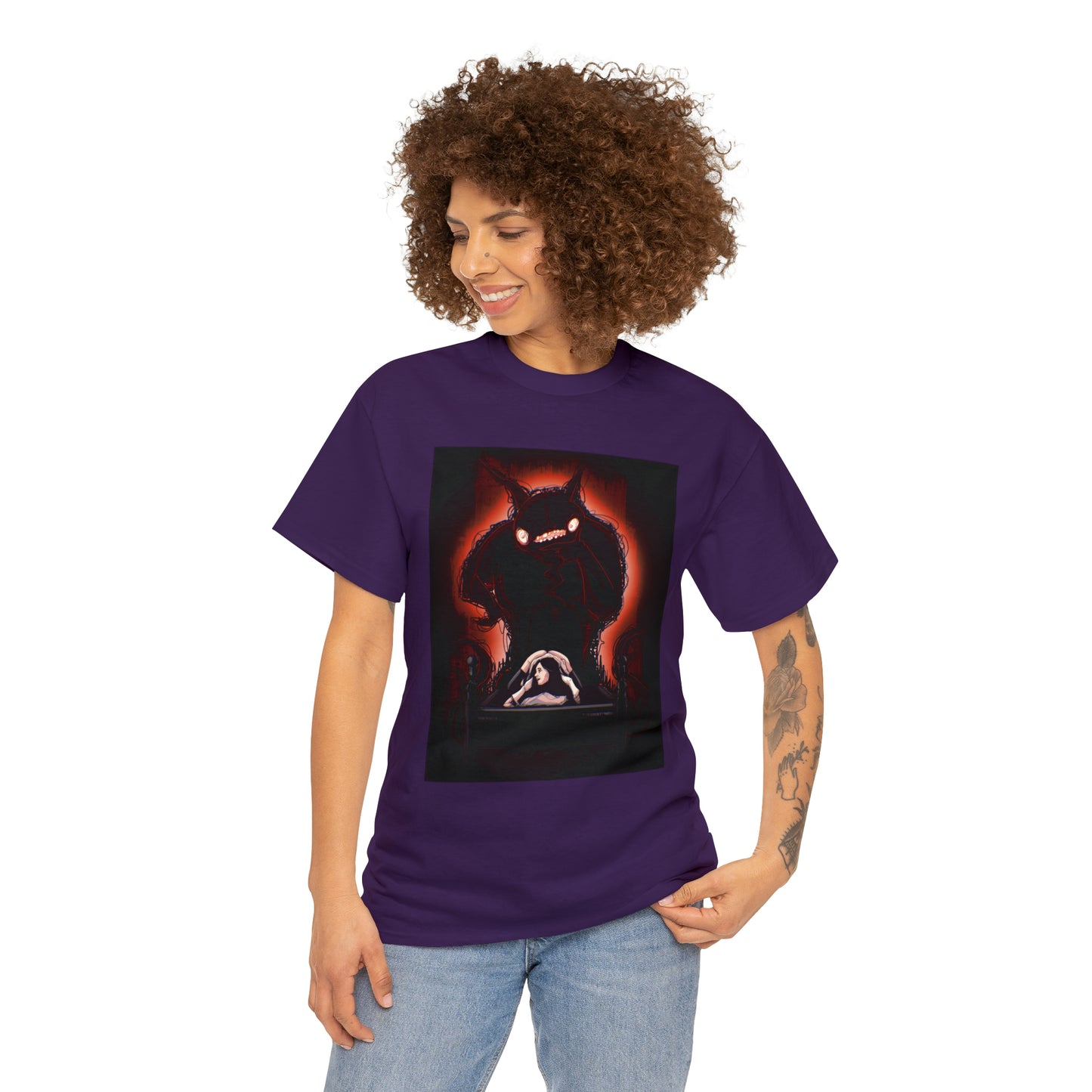 Sleep Paralysis Demon Unisex Heavy Cotton Tee