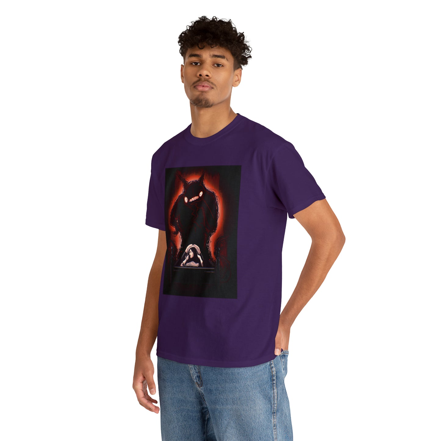 Sleep Paralysis Demon Unisex Heavy Cotton Tee