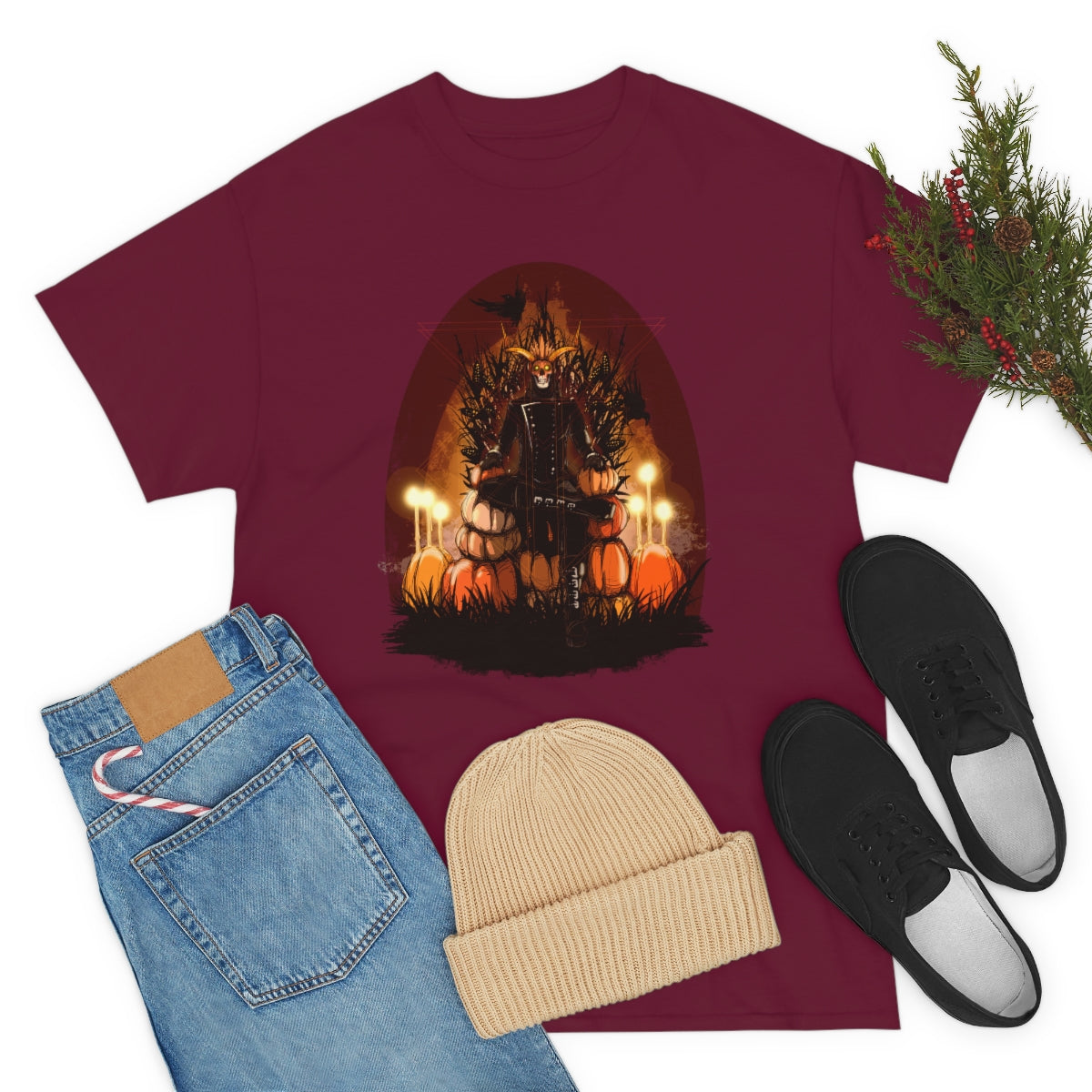 The Pumpkin King Unisex Heavy Cotton Tee