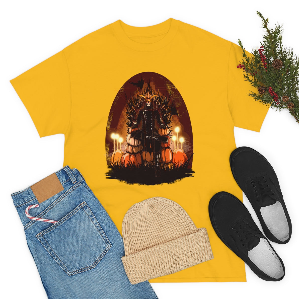The Pumpkin King Unisex Heavy Cotton Tee