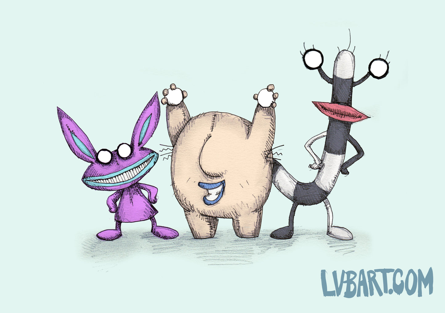 Real Plushies Fine Art Print