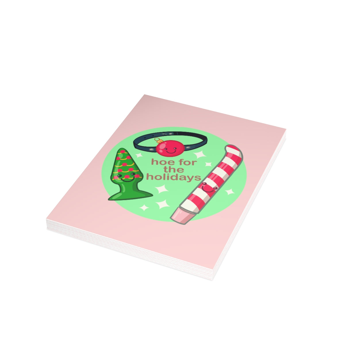Hoe For The Holidays Greeting Card Bundles (10, 30, 50 pcs)