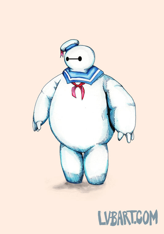 Bay Puft Marshmallow Max Fine Art Print