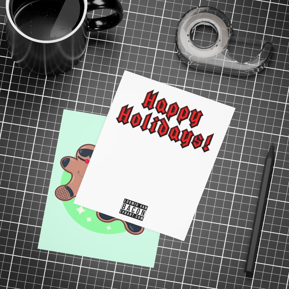 Merry Maso-Christmas Greeting Card Bundles (10, 30, 50 pcs)