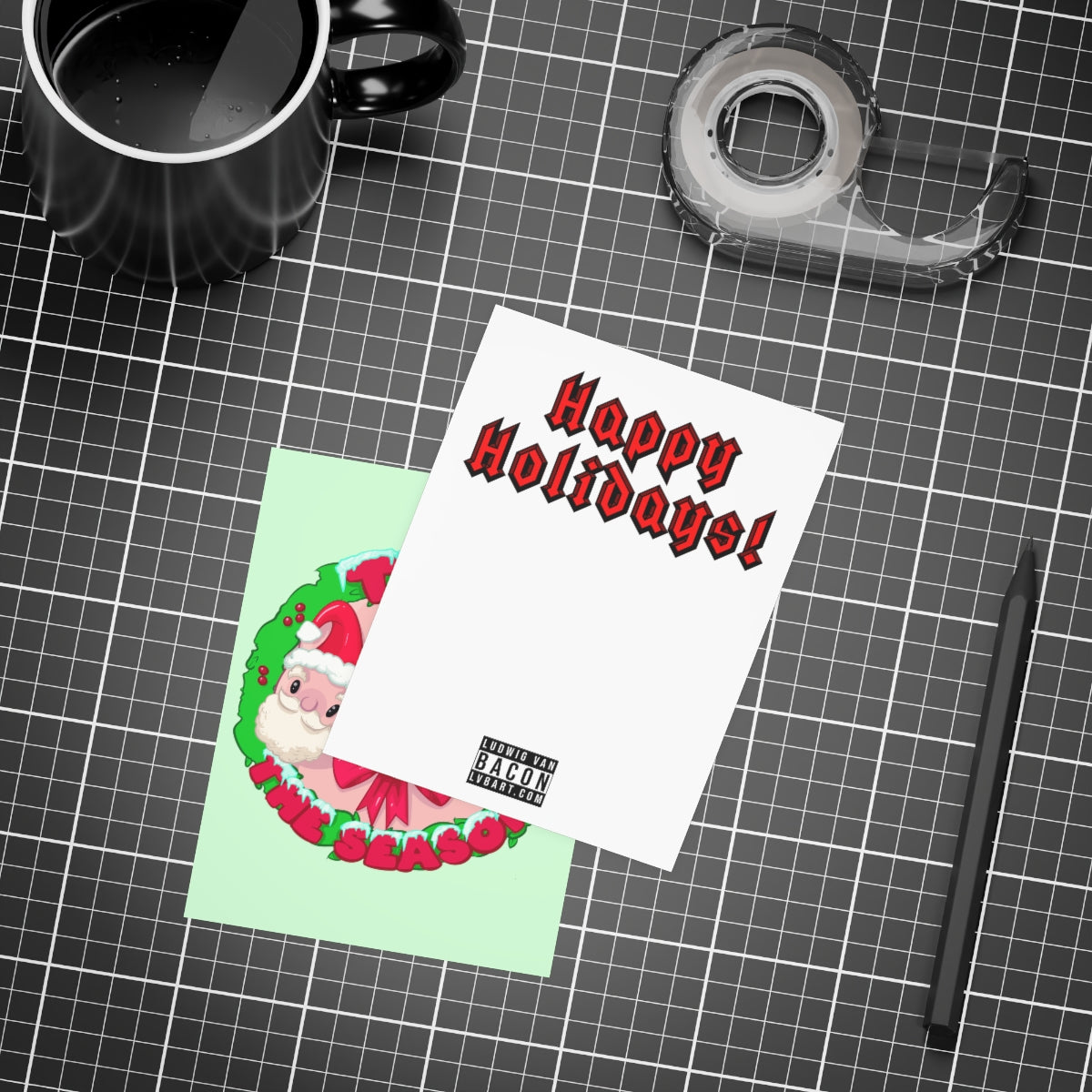 Tits The Season Greeting Card Bundles (10, 30, 50 pcs)