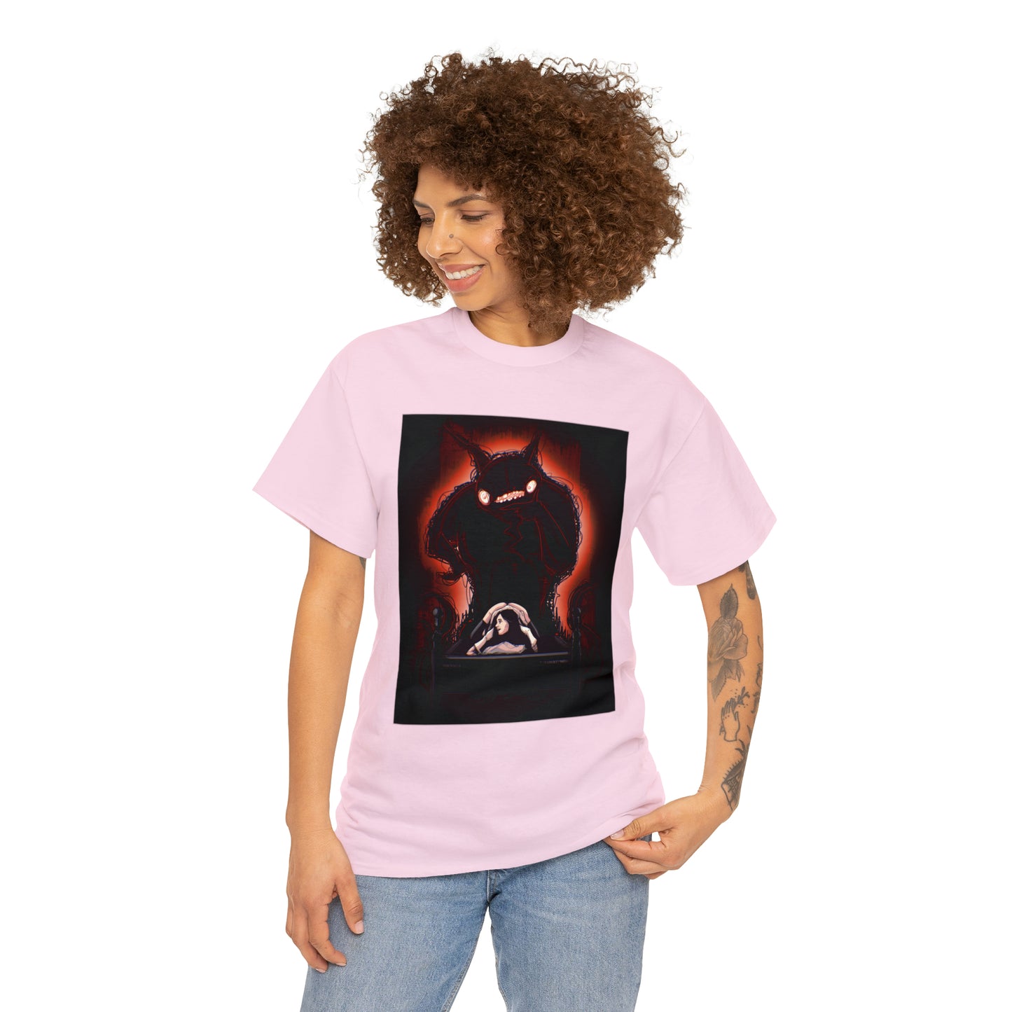 Sleep Paralysis Demon Unisex Heavy Cotton Tee