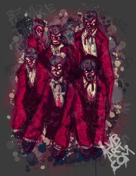 Beware The Wheelers Fine Art Print