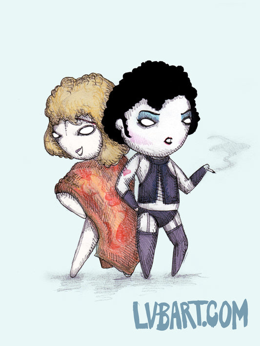 Bill and Frank Fine Art Print