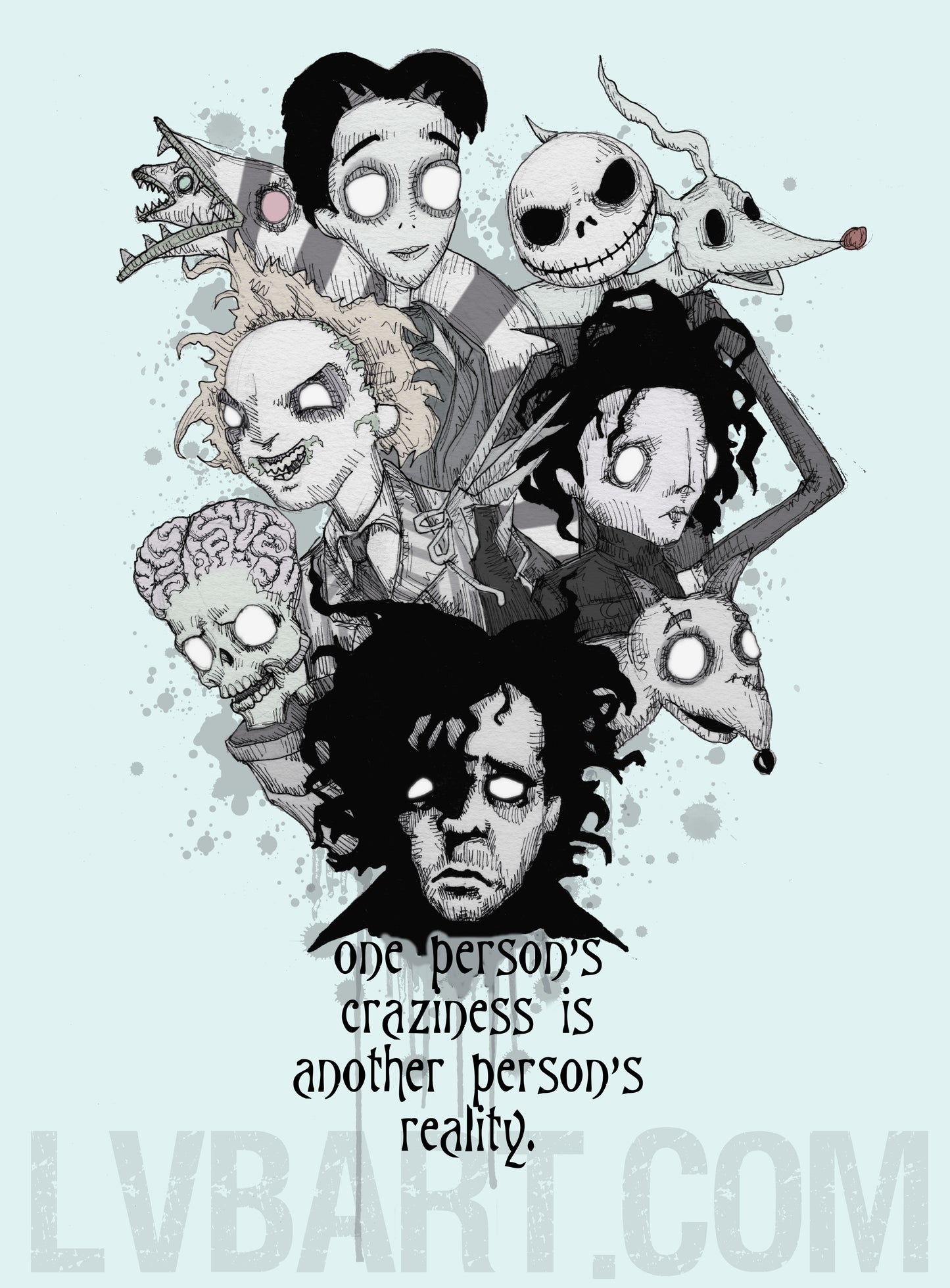 One Person's Craziness Fine Art Print