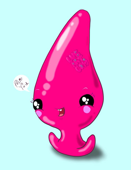 Happy Butt Plug Fine Art Print