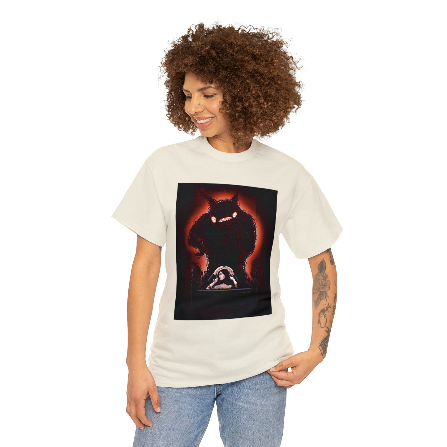Sleep Paralysis Demon Unisex Heavy Cotton Tee