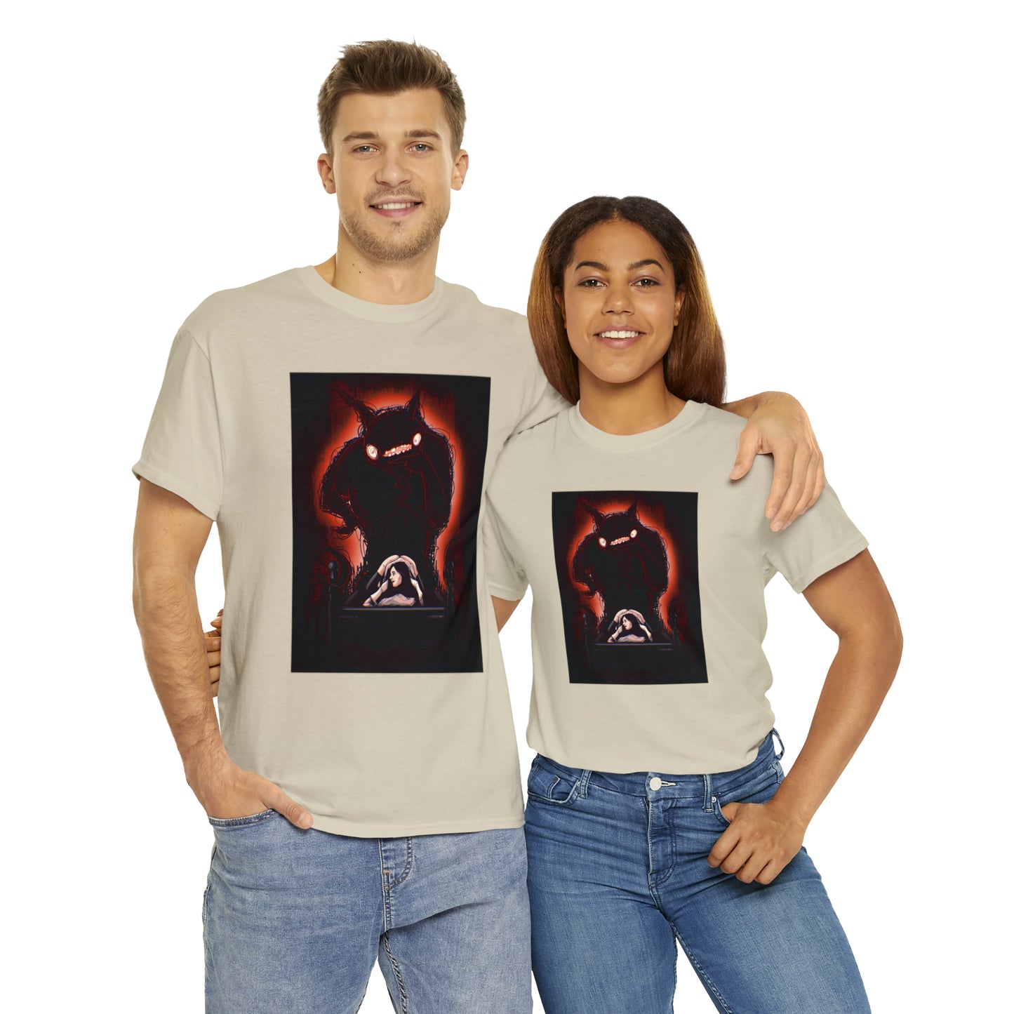 Sleep Paralysis Demon Unisex Heavy Cotton Tee