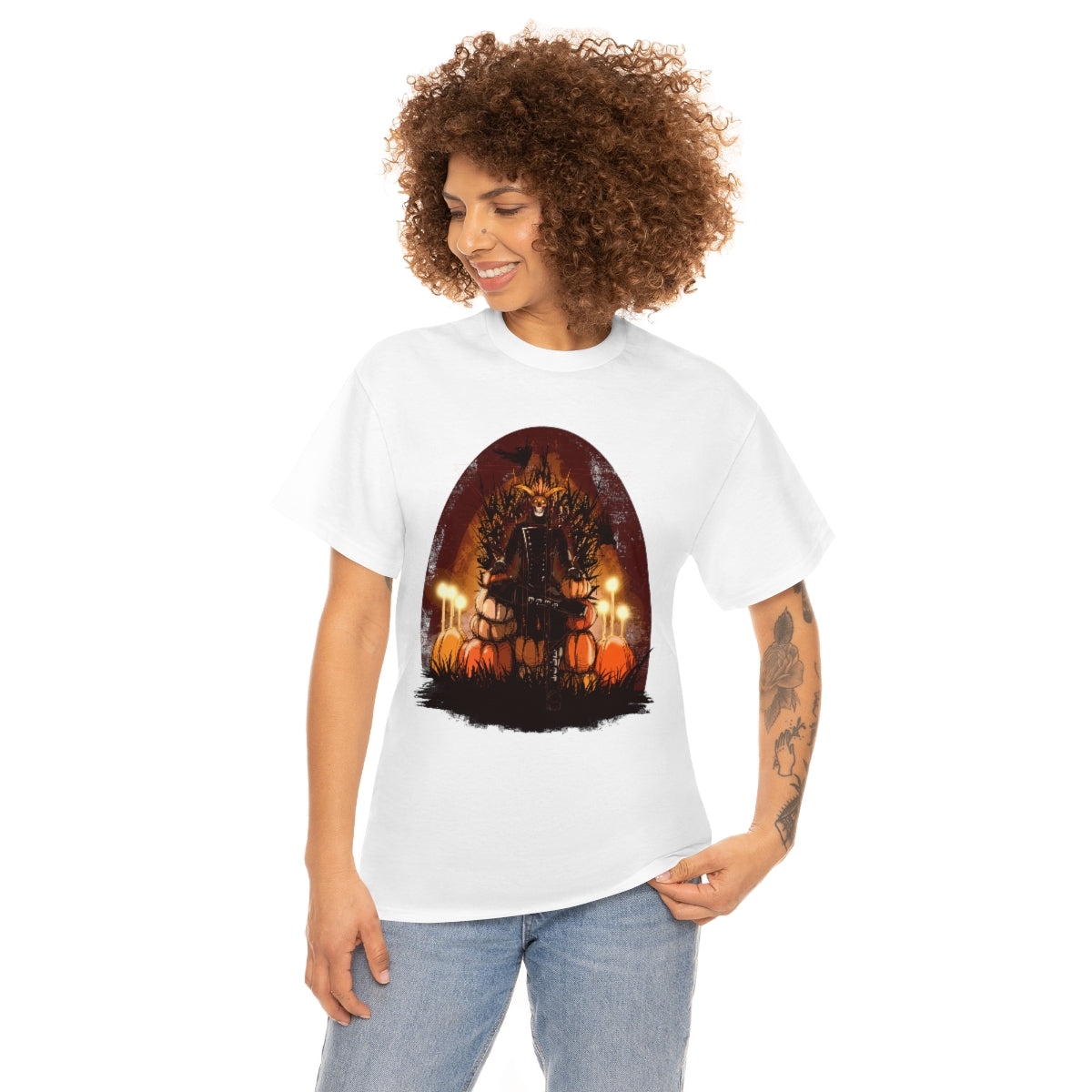 The Pumpkin King Unisex Heavy Cotton Tee