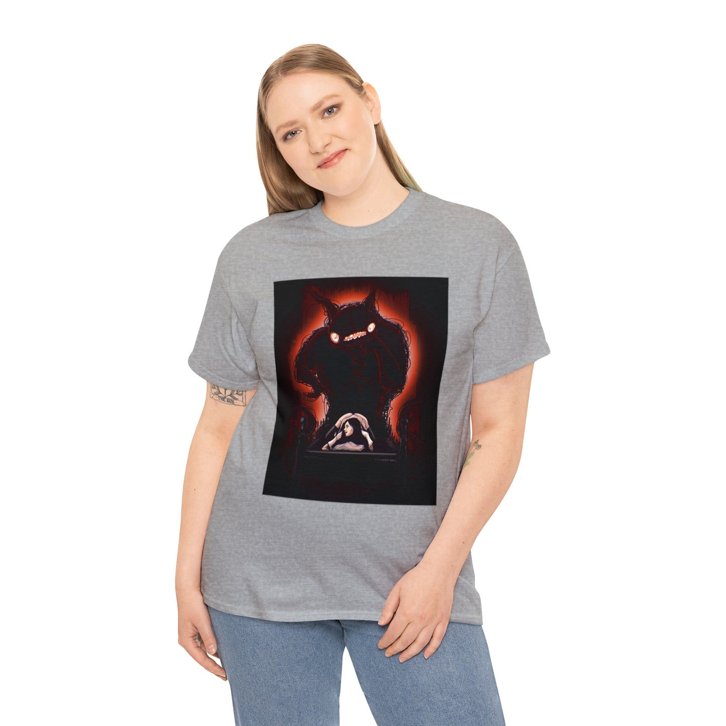Sleep Paralysis Demon Unisex Heavy Cotton Tee