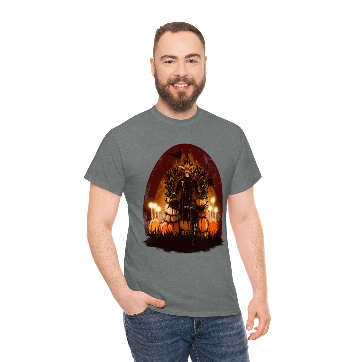 The Pumpkin King Unisex Heavy Cotton Tee