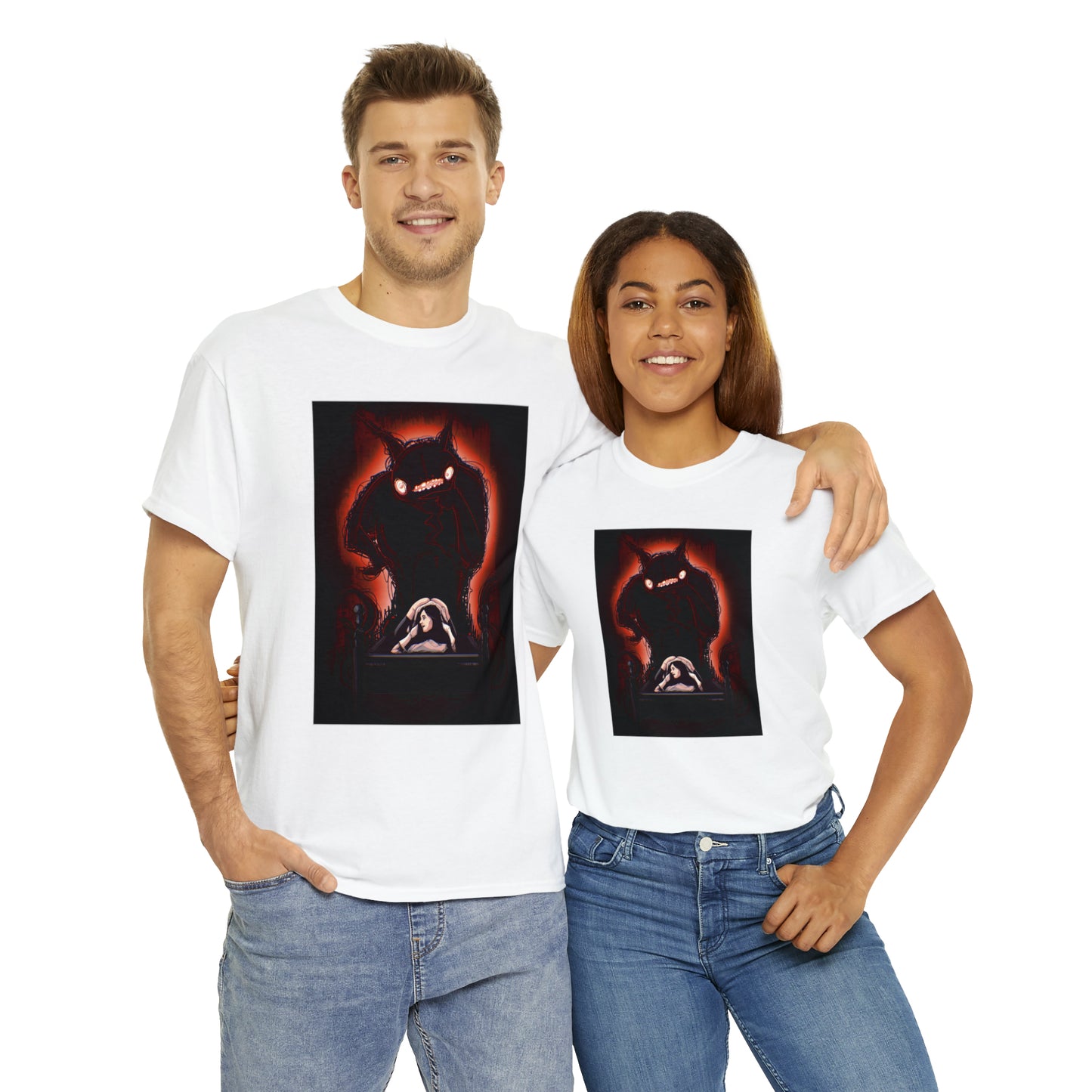 Sleep Paralysis Demon Unisex Heavy Cotton Tee