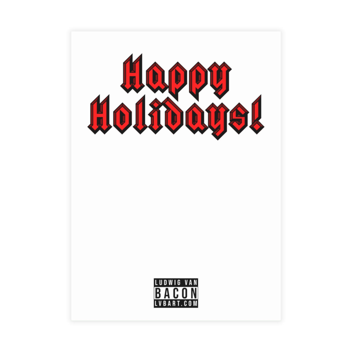 Santa Claus is Back In Town Greeting Card Bundles (10, 30, 50 pcs)