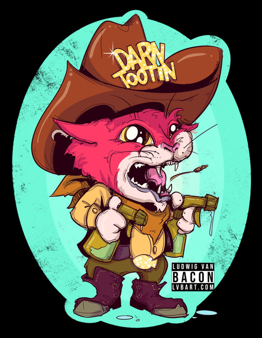 Darn Tootin Fine Art Print