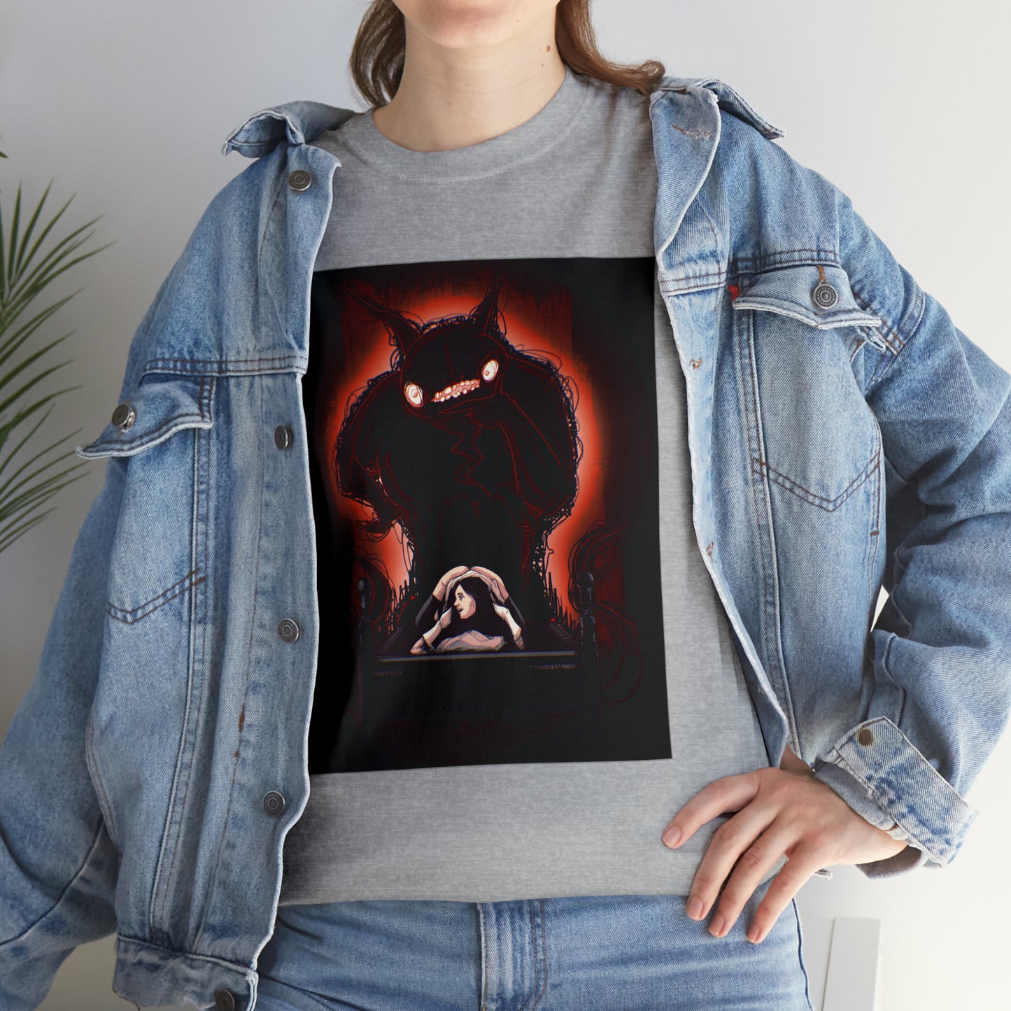 Sleep Paralysis Demon Unisex Heavy Cotton Tee
