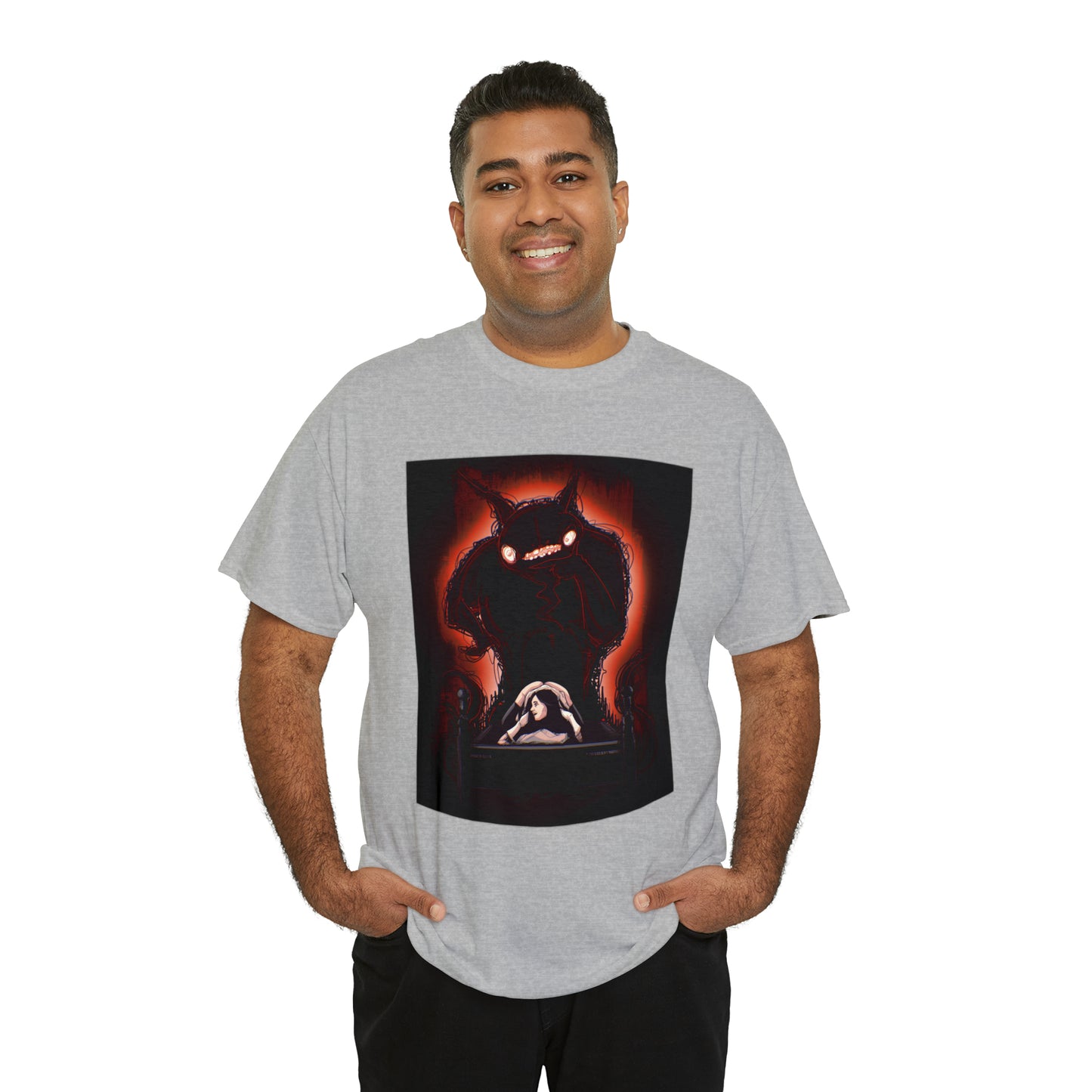 Sleep Paralysis Demon Unisex Heavy Cotton Tee