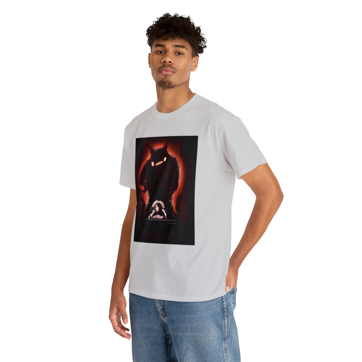 Sleep Paralysis Demon Unisex Heavy Cotton Tee