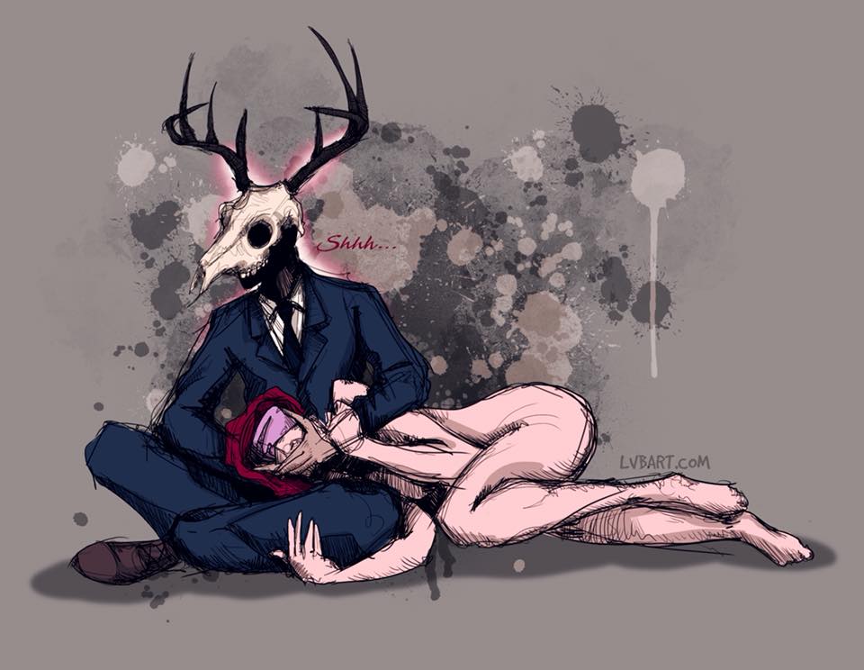 Deer Daddy Series 1: Shh Fine Art Print