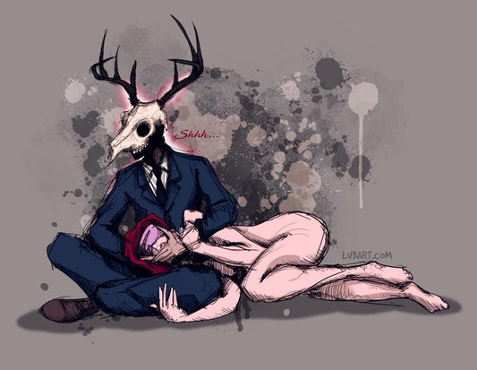 Deer Daddy Series 1: Shh Fine Art Print