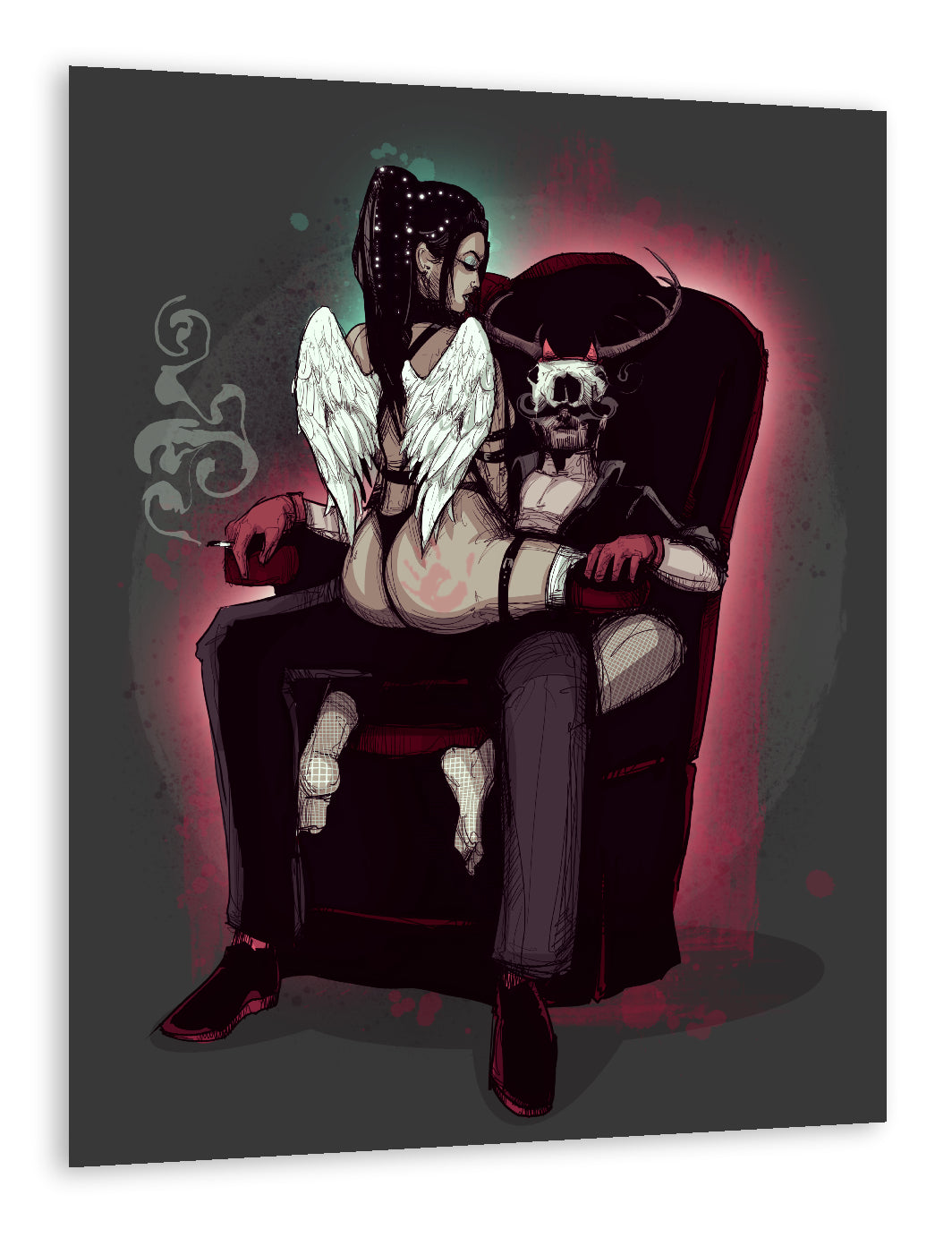 Deer Daddy Entire 5 Print Series 9 Fine Art Print