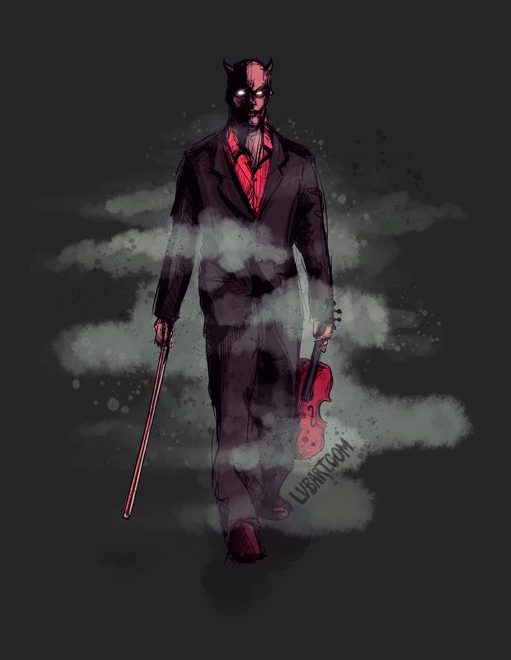 Devil Went Down To Georgia Fine Art Print