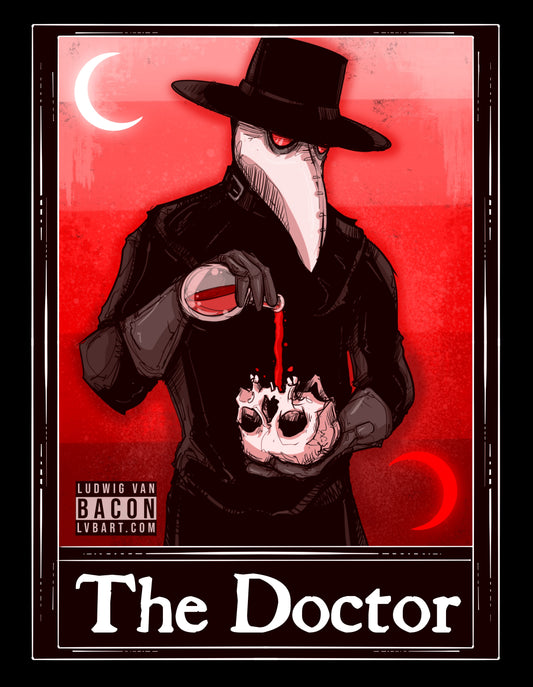The Doctor Tarot Fine Art Print