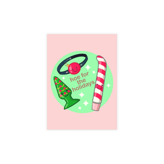 Hoe For The Holidays Greeting Card Bundles (10, 30, 50 pcs)