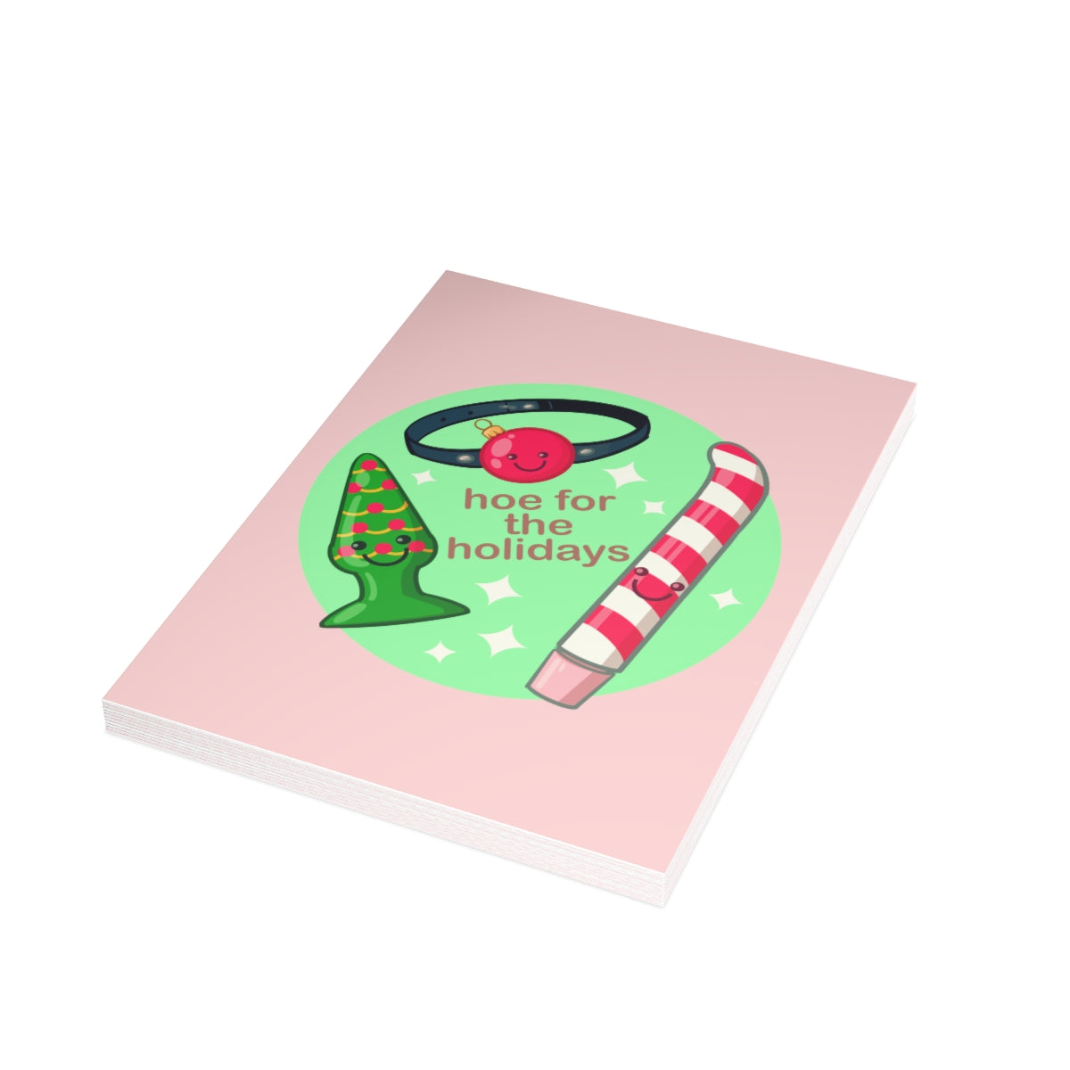 Hoe For The Holidays Greeting Card Bundles (10, 30, 50 pcs)
