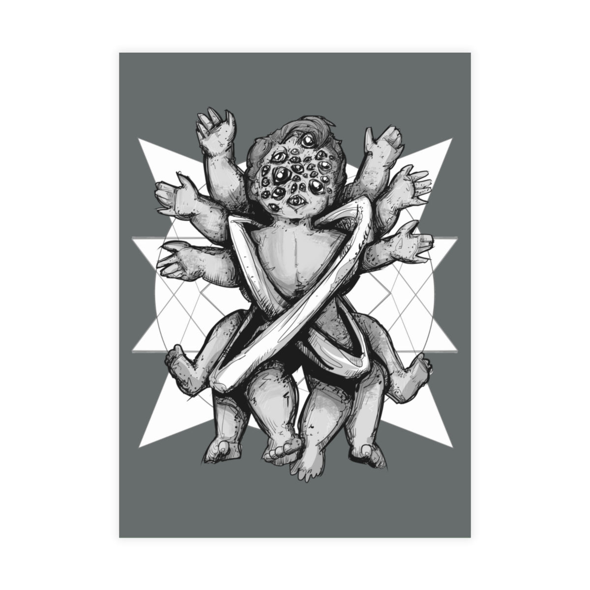 Biblically Accurate Baby Jesus Greeting Card Bundles (10, 30, 50 pcs)