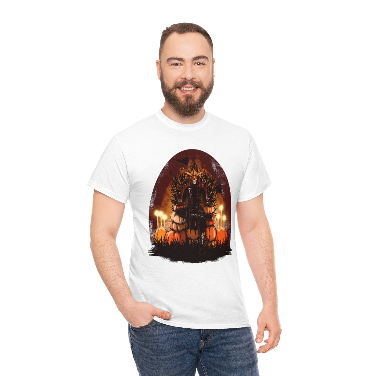 The Pumpkin King Unisex Heavy Cotton Tee