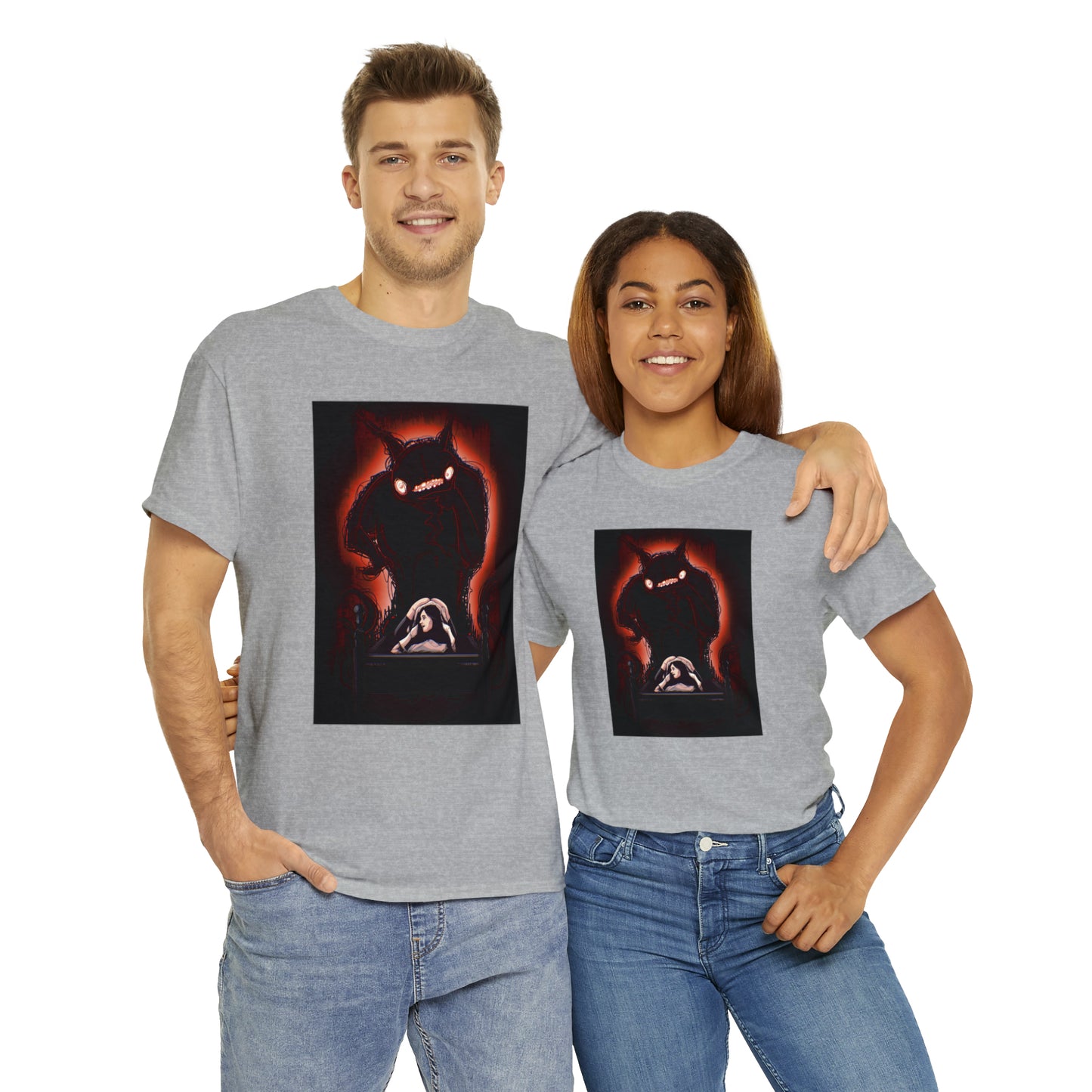 Sleep Paralysis Demon Unisex Heavy Cotton Tee