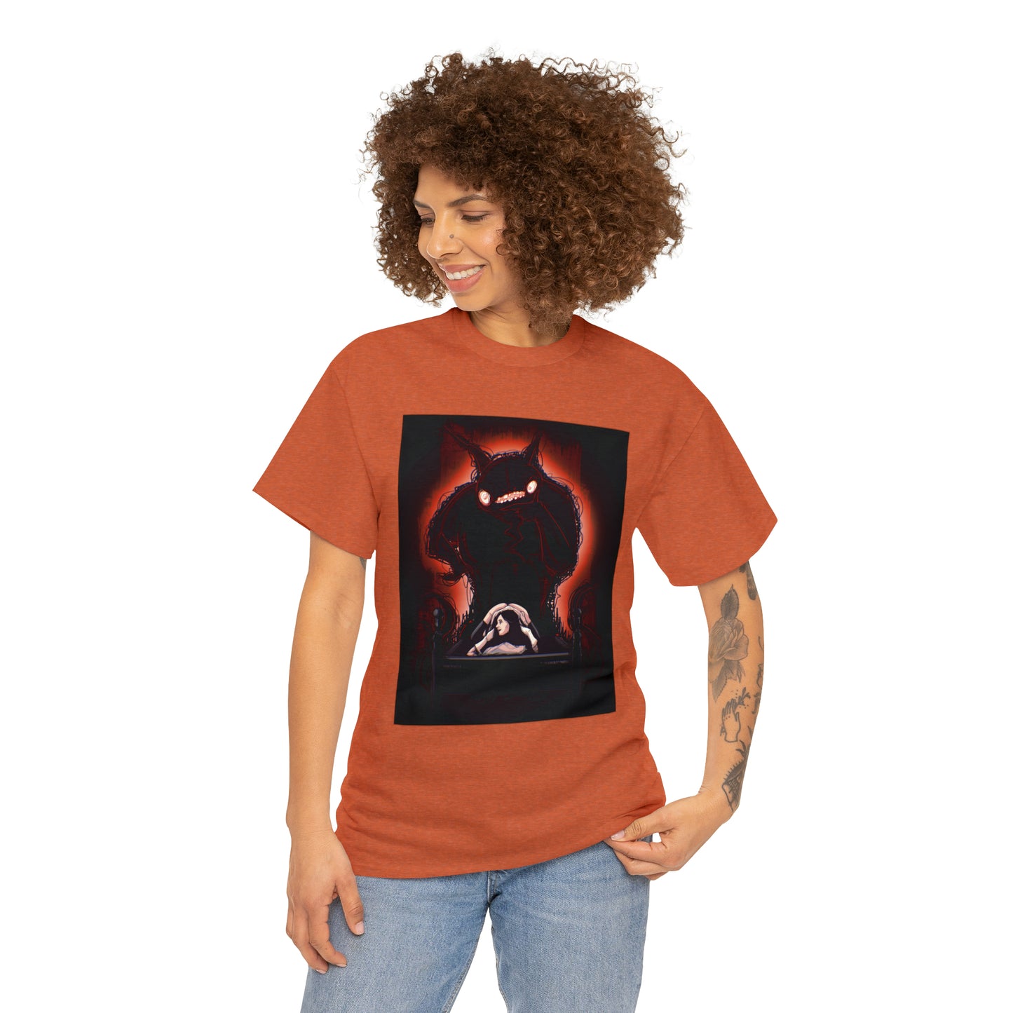 Sleep Paralysis Demon Unisex Heavy Cotton Tee
