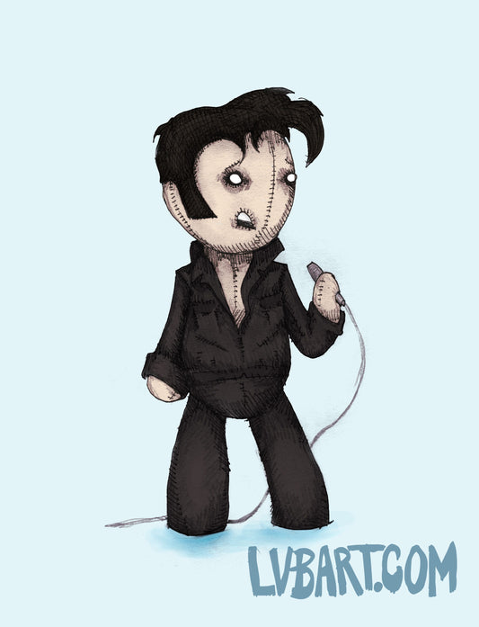 The Plushie King Fine Art Print