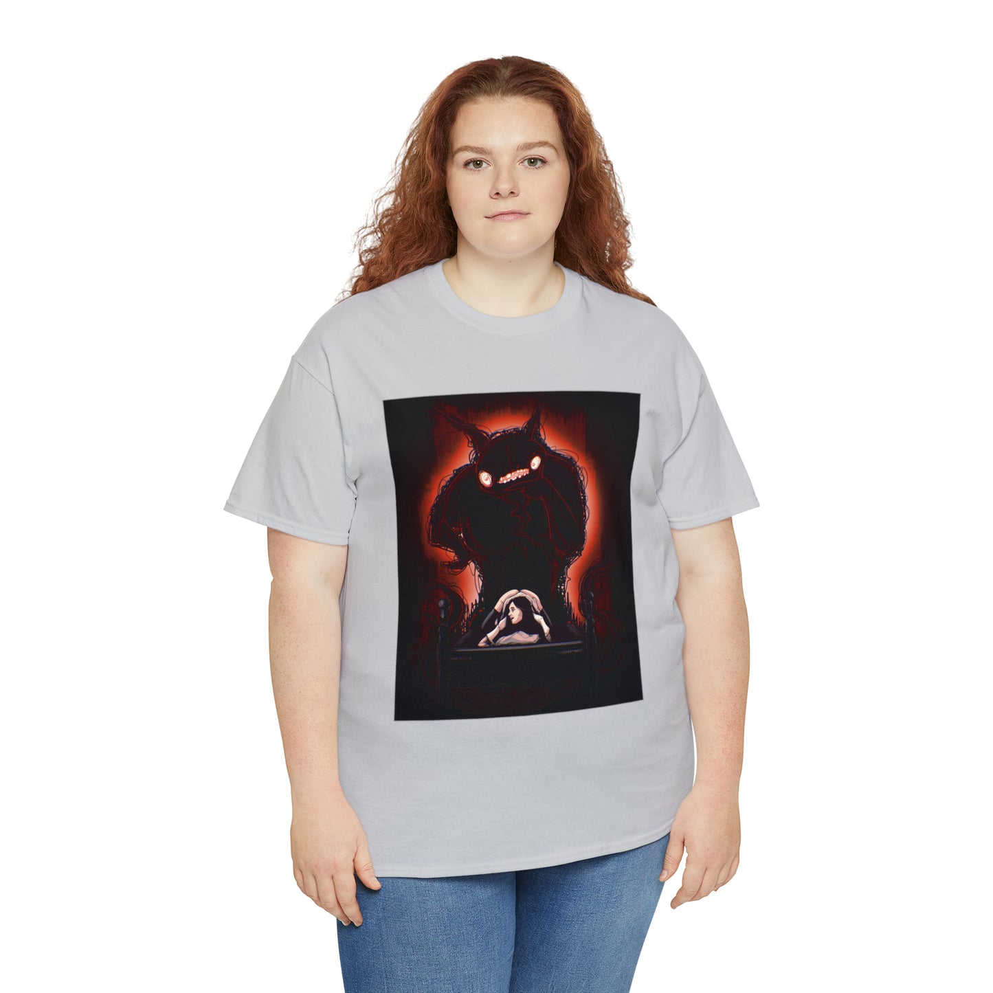 Sleep Paralysis Demon Unisex Heavy Cotton Tee