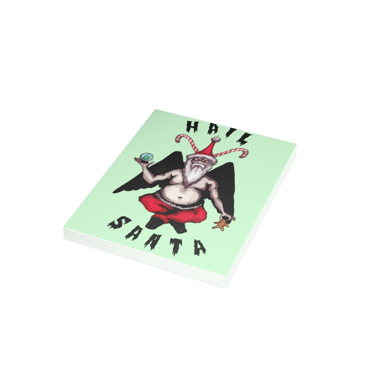 Hail Santa Greeting Card Bundles (10, 30, 50 pcs)